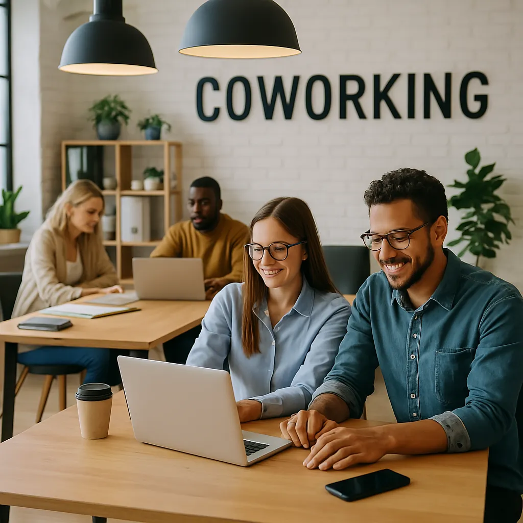 Coworking luminoso