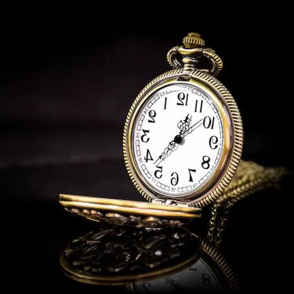 Reloj de bolsillo y diseño