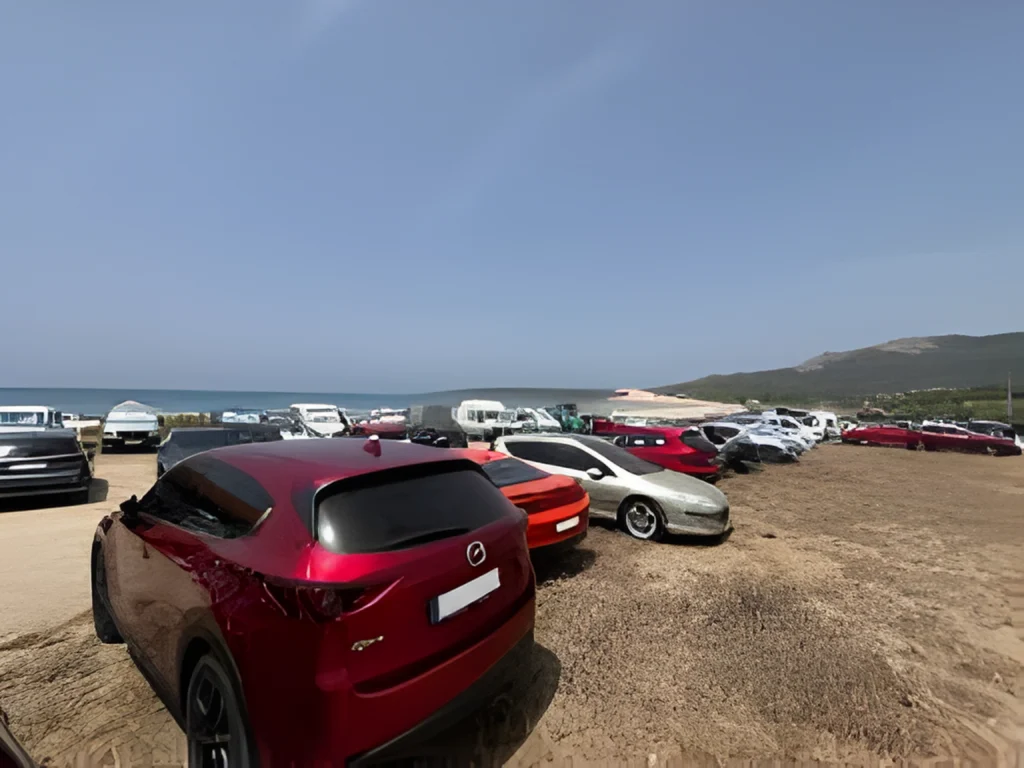 Aparcamiento en bolonia