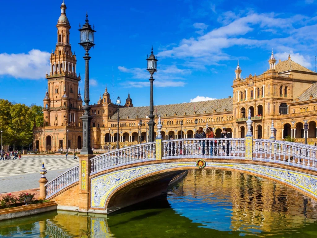 La Plaza de España y el Parque de María Luisa