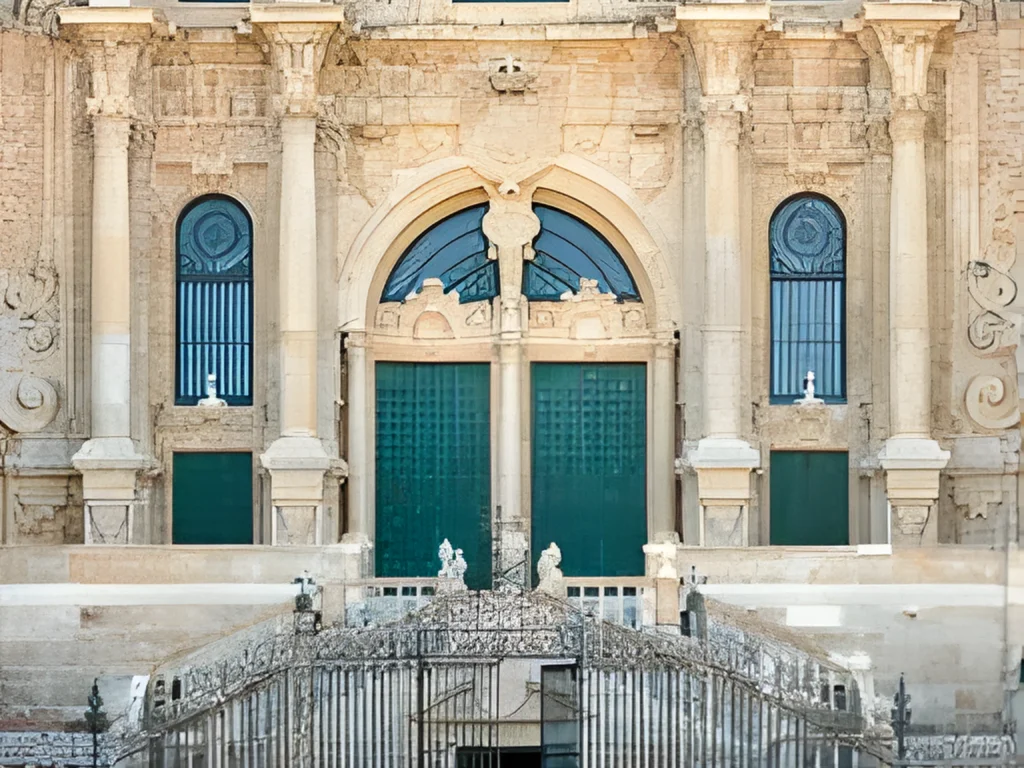 El Foso y la Fachada Barroca