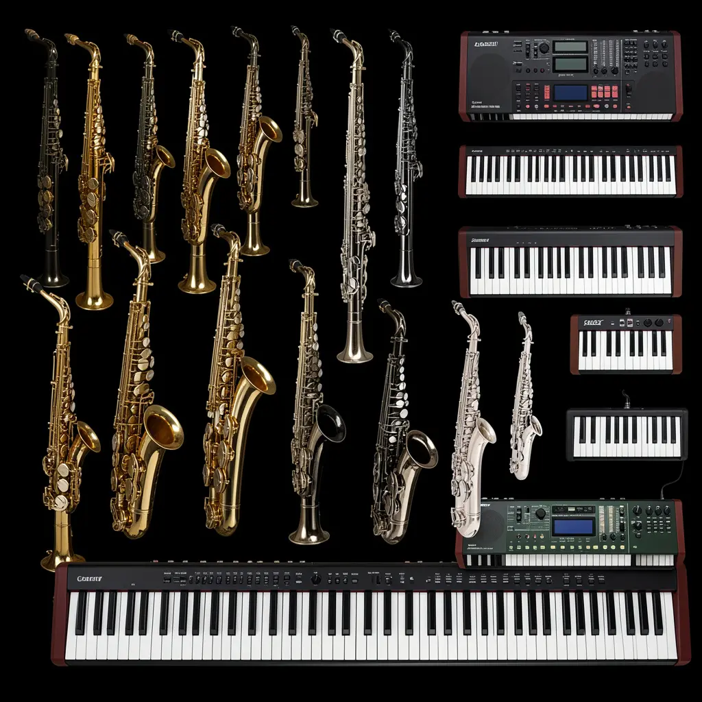 Instrumentos de Viento y Teclados