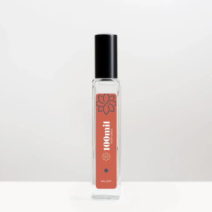 100 mil perfumes frasco mujer