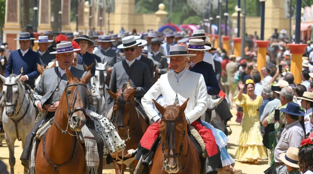 El paseo de caballos