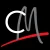 Logo CoyMark fondo negro CyM