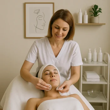 Tratamiento facial en centro de estética Tratamiento facial en centro de estética